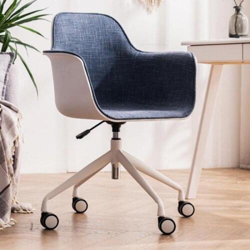 Modern Minimalist Computer Chair Nordic Home Chair Backrest Office Light Luxury Desk Chair Writing Lift Swivel Chair