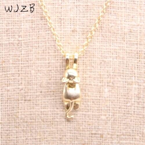 Fashion Cute cat pendant necklace.Popular necklace cat design for women