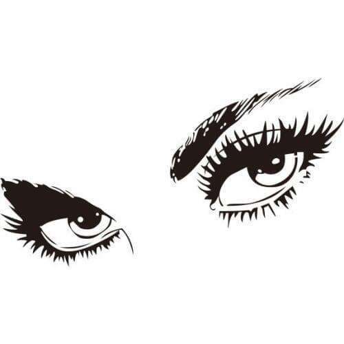 Sexy Eyes of Audrey Hepburn Wall Art Mural Decor Classic Star Wallpaper Decorative Applique Living Room Bedroom Special Decal