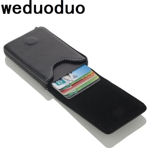 2020 NEW PU Leather Credit Card Holder RFID Aluminium Business Card Holder Antitheft Travel Card Wallet Blocking Rfid Card Case