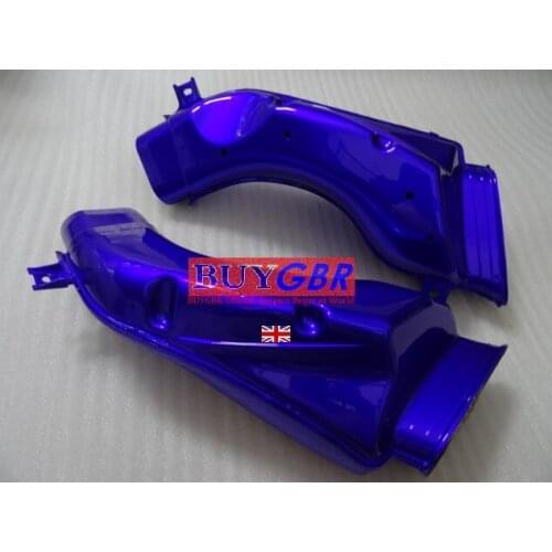 Blue For Suzuki GSXR600/750/1000 K1 K2 2000 2001 2002 2003 Air Intake Fuel Delivery Ducts Scoops Motorcycle Buygbr