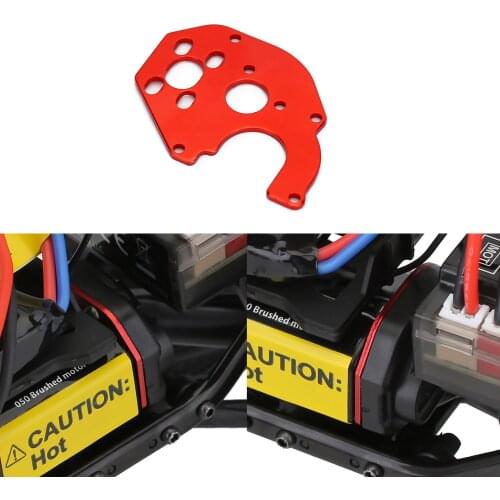 1PCS Aluminum Alloy Motor Plate Gearbox Bracket Mount for 1/24 RC Crawler Car Axial SCX24 AXI90081 Upgrade Parts