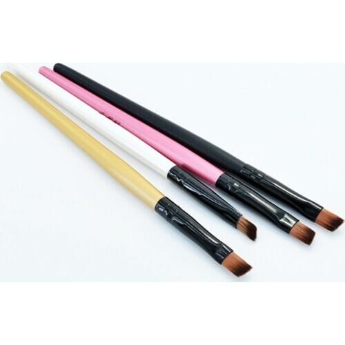 1000pcs New Fashion Professional Elite Angled Eyebrow Brush Nice Eye Liner Brow Makeup Tool Multi-color optional