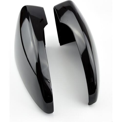 2PCS Volkswagen Passat B7 Jetta MK6 Scirocco MK3 new CC side mirror cover (black) for Volkswagen mirror cover