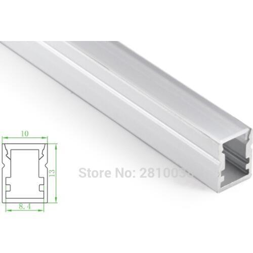 200 X 1M Sets/Lot Super slim led strip aluminum channel and U style aluminium led extrusion for recessed wall ceiling lamp