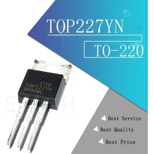 5pcs TOP227YN TO220 TOP227Y TO-220 TOP227 227YN Power management chip