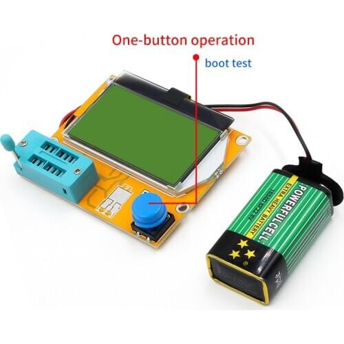 Digital ESR MOS/PNP/NPN /LCR tester meter Mega328 Combo Transistor Diode Triode Capacitance LCD 128X64 Doctors