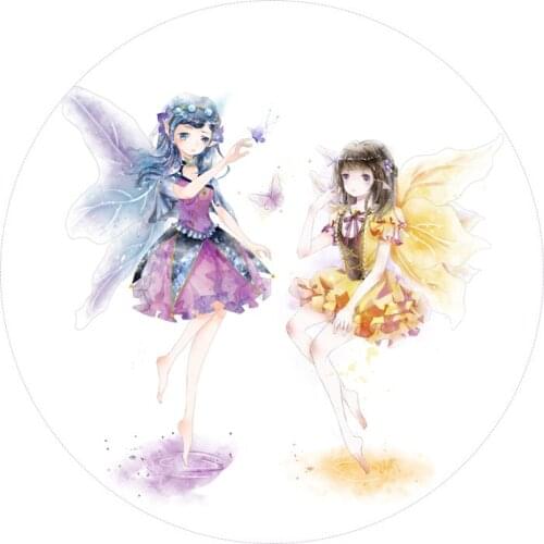 Dreamy Fairy Girls Washi Tapes Bullet Journal Masking Tape Adhesive Tape DIY Scrapbooking Washi Stickers