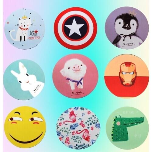 Hot Sale Mousepad Round Computer 3D Game Carpet Mouse Pad Mat Anti Slip Mousepad Gaming Pad For PC Laptop Desktop Computer