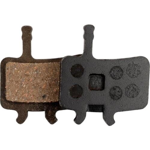 BIKEIN 2 Pairs Cycling Bicycle Resin Disc Brake Pads For Sram Avid BB7 Juicy 3/5/7 Semi-Metallic MTB Bike Hydraulic Brake Pads