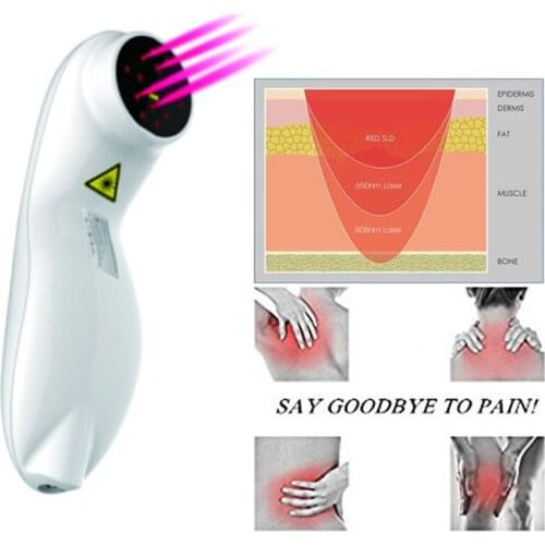 LLLT Cold Laser Pain Laser Physical Therapy Treatment Device Portable Apparatus Like B Cure for Joint Neck Knee Back Shoulder