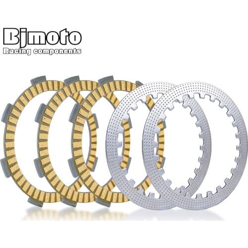 Motorcycle Clutch Friction Plates Disc Set For Honda NSR50 SK/SP/SR/SS 1989-1995 TLM50F 1985 MB50 1980-1982 XR80R 1995-2003