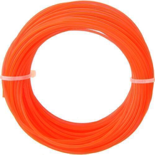 15m*1.25mm Mowing Nylon Trimmer Rope Roll Brush Cutter Strimmer Line Wire for Lawn Mower Accessory