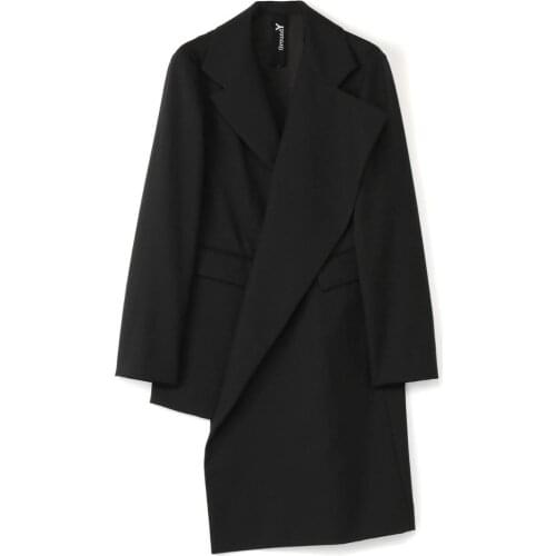 New Winter Yamamoto asymmetrical jacket jacket jacket jacket jacket mens suit