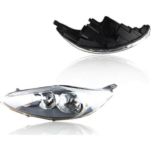 Fit For Ford Fiesta 2009 2010 2011 2012 High quality RH & LH Front Headlights Lamps Assembly 1set