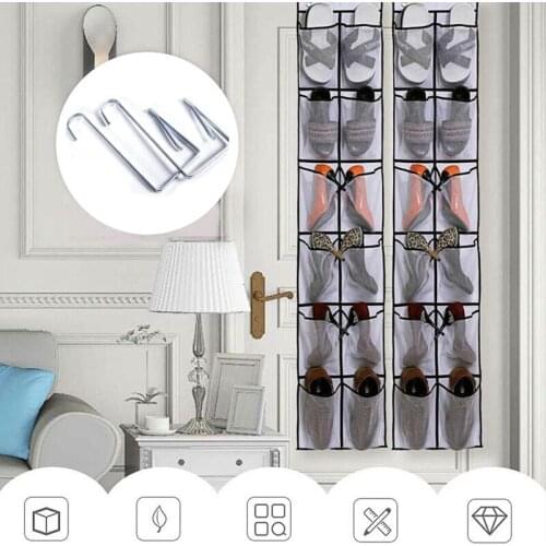 Hanging Storage Bag Pocket Small Sack Sundries Storage Box With Handle Cosmetic Storage Bag Useful Pockets Over The Door Behind