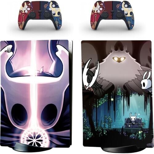 Hollow Knight PS5 Digital Edition Skin Sticker Decal Cover for PlayStation 5 Console and 2 Controllers PS5 Skin Sticker Vinyl