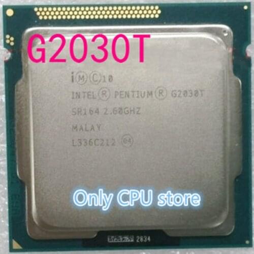 Intel Pentium Processor G2030T CPU LGA 1155 100% working properly Desktop Processor free shipping