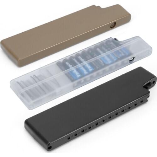 Durable Battery Storage Box Hard Case For 8x CR123A/16340 Battery Power Bank Plastic Travel Cases Batteries Holder Outdoor Tools