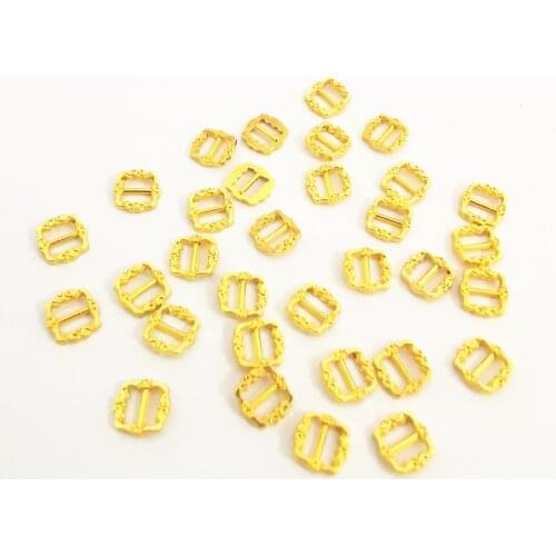 20pcs/50pcs Mini 3.5mm Doll Belt Flower Pattern Buckle For Doll Clothes Shoes Making Accessories,4 Colors