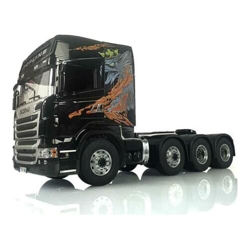 1/14 LESU Metal 8*8 Chassis RC R730 Sca Tractor Truck Painted Hercul Cabin THZH0932-SMT3