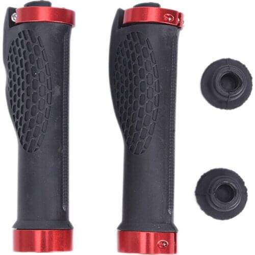 1 Pair Mountain Road Bicycle Handlebar Grips Ergonomic Rubber Bike Handle Grips Cycling Riding Bicycle Handlebars Grips