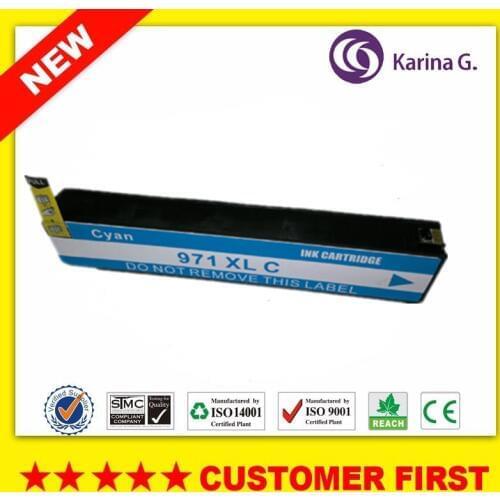 1PCS Cyan Compatible Ink Cartridge Replacement For HP971 XL suit for HP OfficeJet X451dn X451dw X551dw X576dw