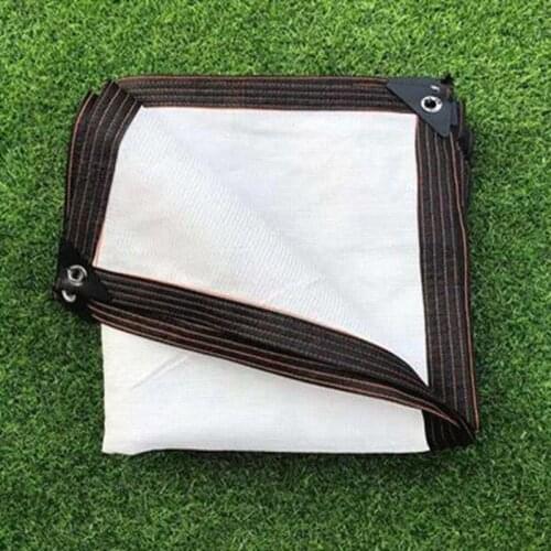 White Thickness Sun Shade Sail Home Garden Sun Shelter Canopy Awnings Outdoor Protection Covers Customized Size