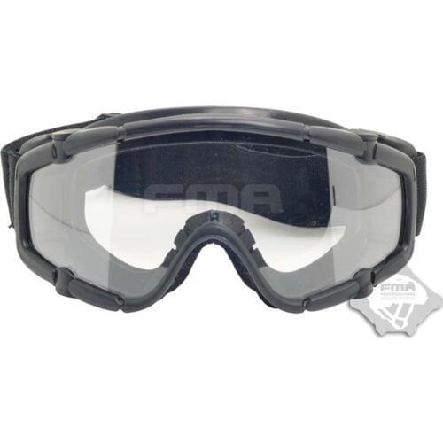 FMA Ballistic-Goggle Tactical Wind Goggle Helmet Lens Black Motorcycle goggles