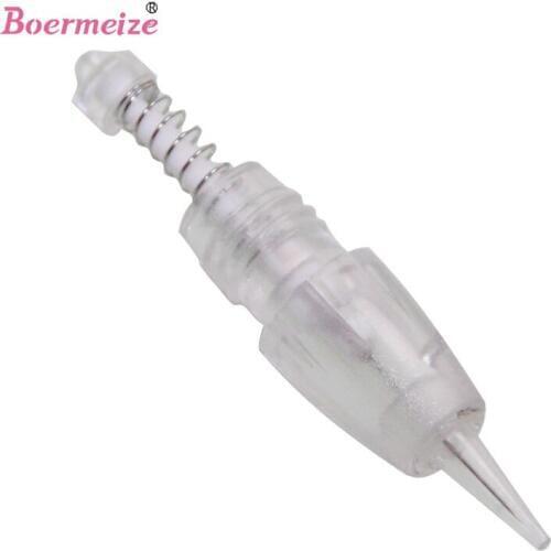 Tattoo needle 50pcs Needle Disposable Sterilized Tattoo Permanent Makeup Pen Machine Flat Needles Tips Supply for Eyebrow lip