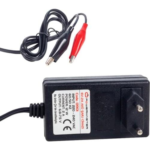 POWERMASTER PM-13901 6 VOLT - 2 AMP BATTERY CHARGER * FULLY 60200