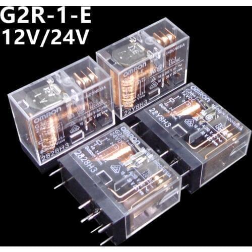 10PCS OMRON RELAY G2R-1-E-12VDC G2R-1-E-24VDC G2R-1-E 12V 24V 16A Brand new and original relay