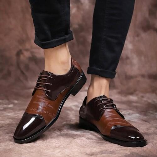 2021 new fashion casual mens leather high-quality low-top shoes 39-46