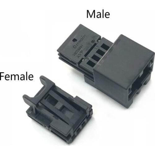 4 Pin/Way Door Lifter Switch Plug Connector With Terminal For AUDI Volkswagen SKODA 8K0973754/8K0972994