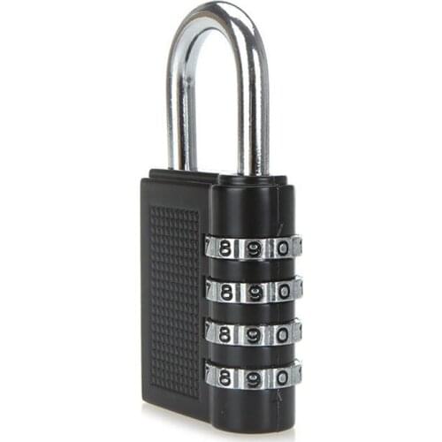 4 Digit Combination Padlock Number Luggage Travel Code Lock C66