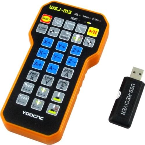 Mach3 MPG USB Wireless Hand Wheel WSJ-M3 for CNC Router