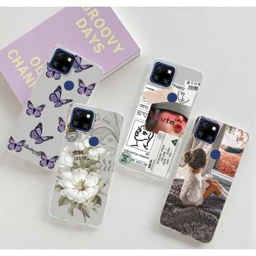 For Realme 7i RMX2193 Case TPU Soft Back Cover for OPPO Realme 7i RMX2193 Global Version Realme7i Realme 7i RMX2103 Case Bumper