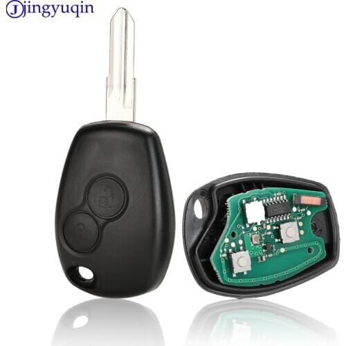 Jingyuqin Car Remote Key Suit For Renault Megane Modus Clio Kangoo Logan Sandero Duster PCF7946/PCF7947 Chip