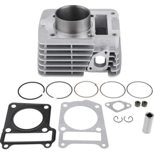 Motorcycle Engine Cylinder Kit Piston Gasket 54mm Bore for Yamaha YBR125 YBR 125 Engine New