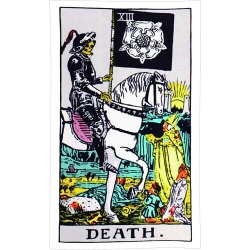 Vintage Style Tarot Art Devination Theme Wall Hanging Tapestry