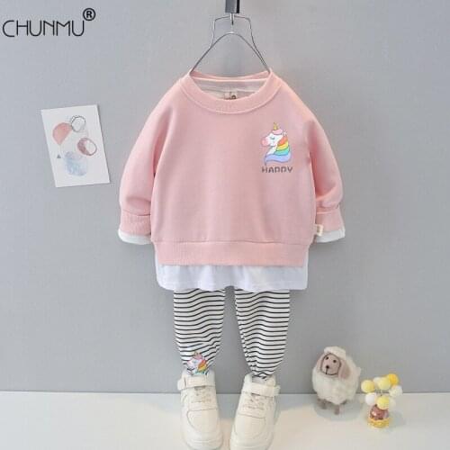 Autumn Toddler Girls Clothes Casual Kids Baby Girls Clothes Tops + Legging 2pcs Outfit Suit Children Clothing For Girls Sets