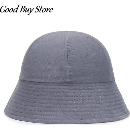 Summer Streetwear Panama Simple Bucket Hat Sunscreen Fedoras Outdoor Fisherman Hats Beach Cap Women Men Breathable Fashion Caps