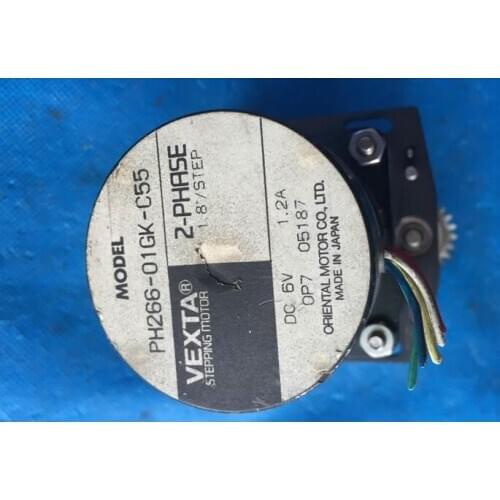 PH266-01GK-C55 stepper motor , used one, 85% appearance new , good working , free shipping