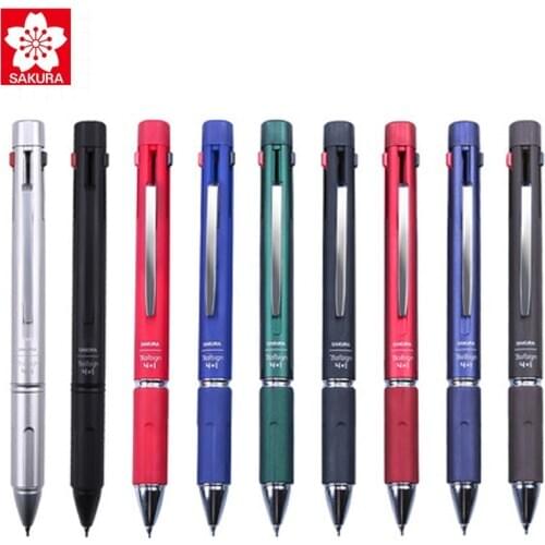 SAKURA Metal Rod Multifunction 4+1 Gel Pen + Automatic Pencil Ballsign