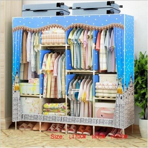 Factory Price Solid Wood Wardrobe length 170 cm