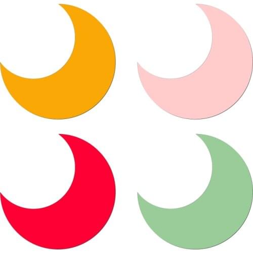 New Moon, Felt Wooden die Scrapbooking C-231 Cutting Dies Compatible with most die cutting machines