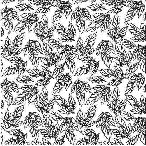 ZhuoAng Dense Leaves Background Clear Stamps For DIY Scrapbooking/Card Making/Album Decorative Silicon Stamp Crafts