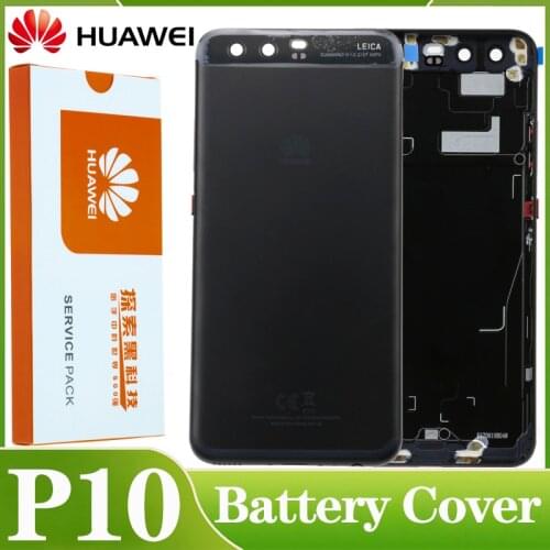 100% Original Back Housing For Huawei P10 Back Battery Cover with Camera Lens For Huawei P10 Rear cover Replacement