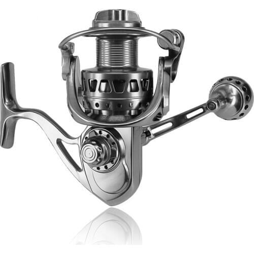 5.1:1 / 5.5:1 Spinning Fishing Reel Full Metal 11+1 BB 3000-6000 series Stainless Steel Chainring Distant Wheel for Pesca