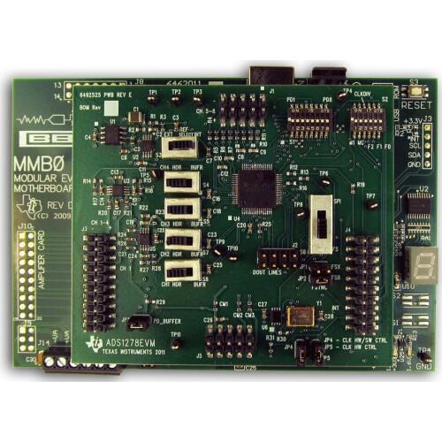 Second-hand ADS1271 ADS1274 ADS1278EVM-PDK TI Evaluation Board-analog-to-digital Converter